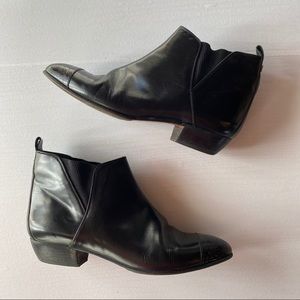 BALLY Black Ankle Booties